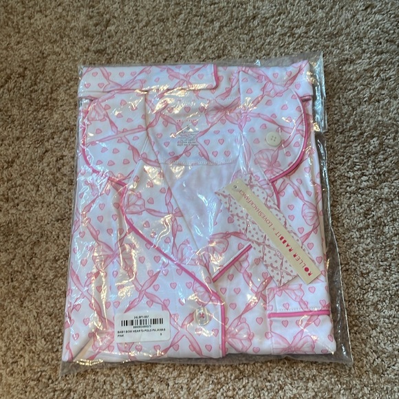 Roller Rabbit Intimates & Sleepwear Nwt Rr X Lsf Baby Bow Hearts